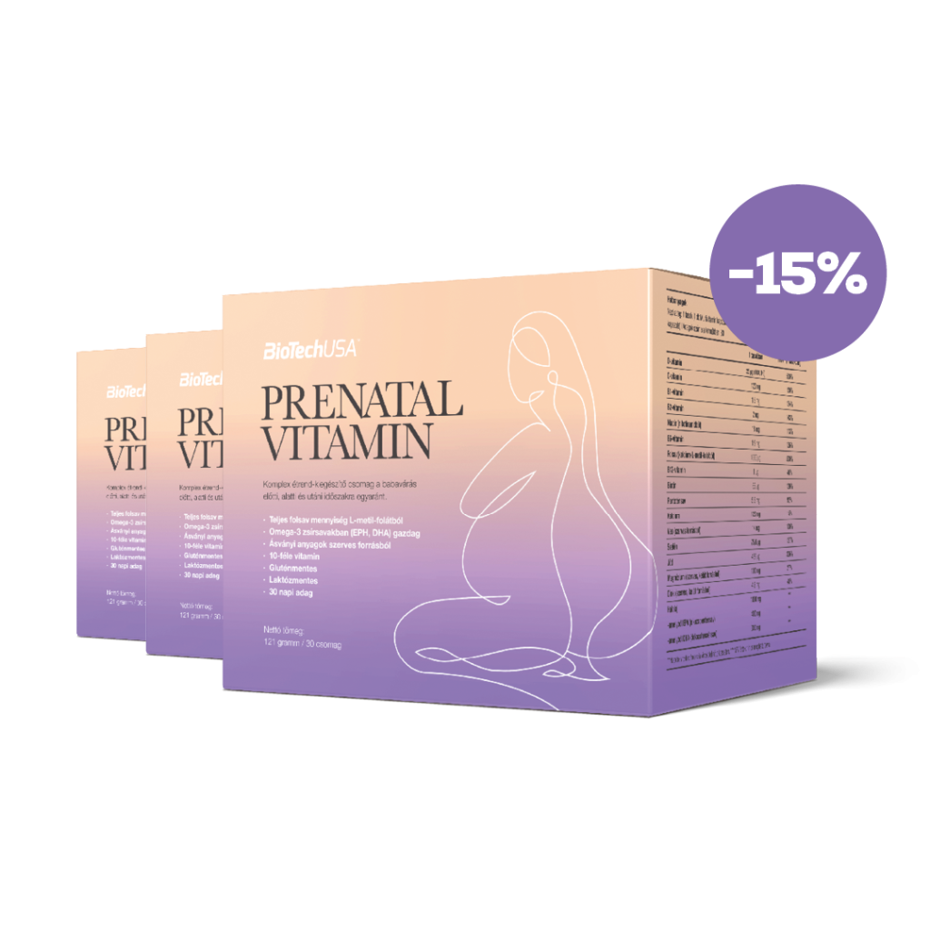 Prenatal vitamincsomag akció
